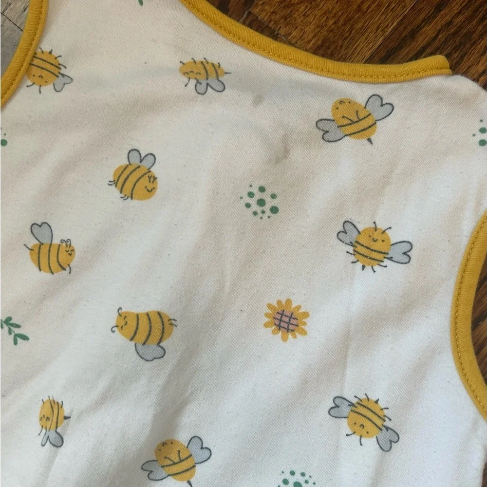 DaysU Baby Bumble Bee Sleepsack Yellow White Cotton XL (18-24 Months) Unisex